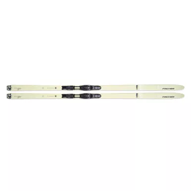 FISCHER Adventure 62 Crown Xtralite Sand Nordic Ski Set with Control Step-In IFP Bindings Mounted (NV50125)