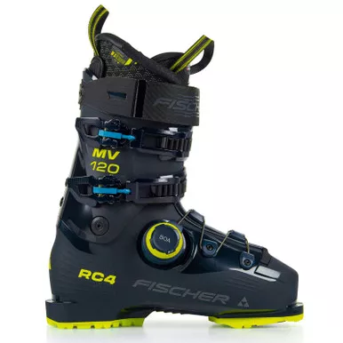 FISCHER RC4 120 MV BOA Dark Blue/Dark Blue Alpine Boots (U06425)