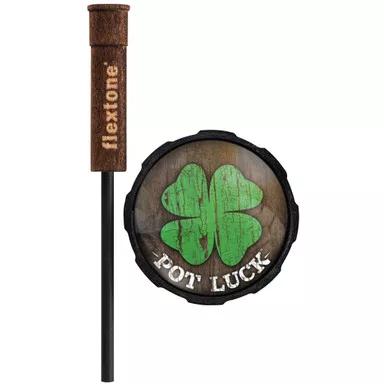 Flextone FLX-FLXTK122 Pot Luck Glass Call, Brown