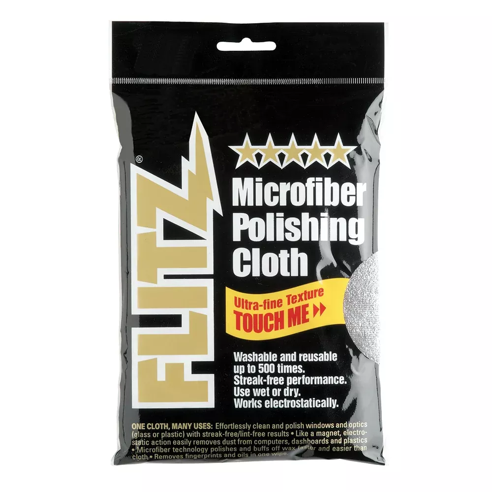 Flitz Microfiber Polishing Cloth – 16″ x 16″ – Single Bag