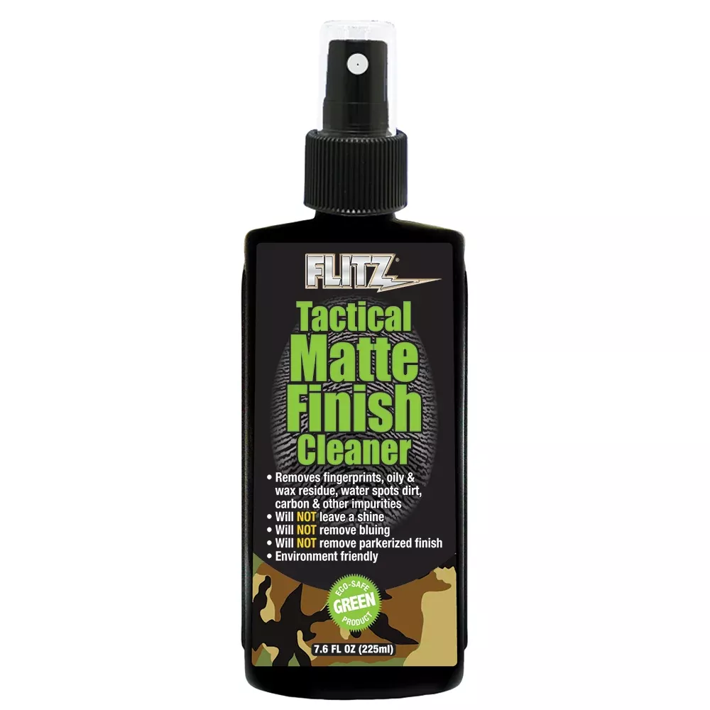 Flitz Tactical Matte Finish Cleaner – 7.6oz Spray