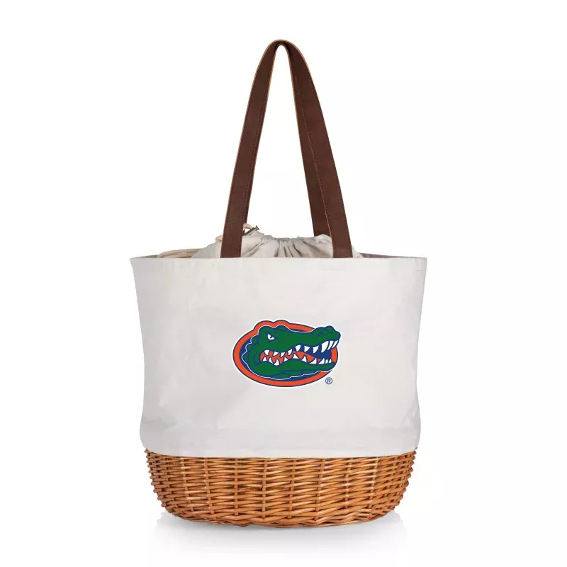 Florida Gators – Coronado Canvas and Willow Basket Tote