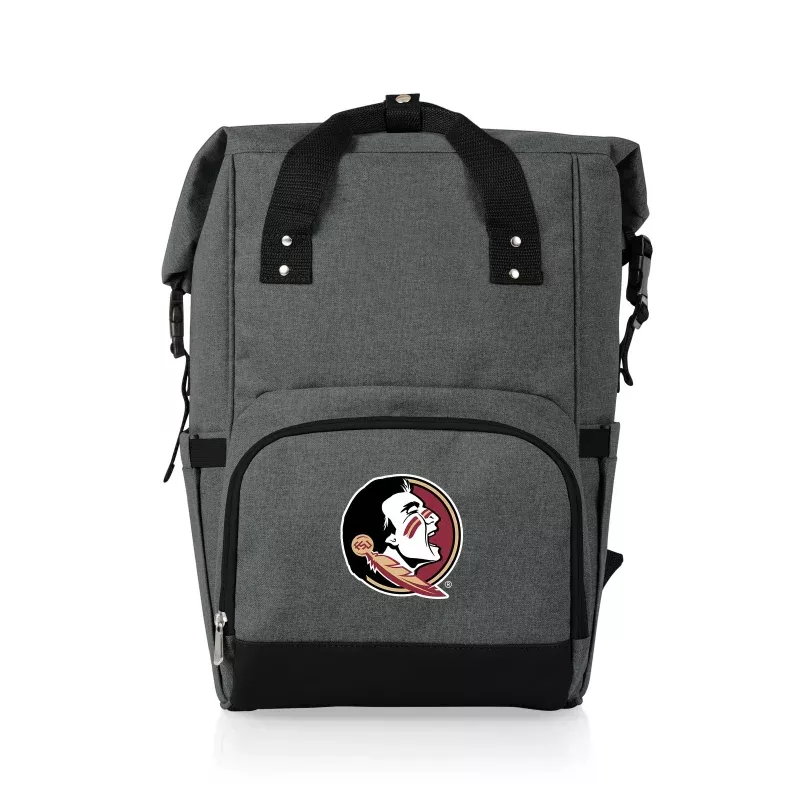 Florida State Seminoles – On The Go Roll-Top Backpack Cooler