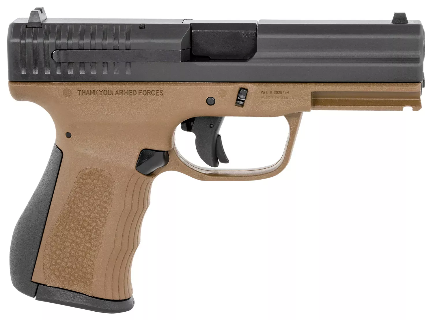 FMK 9C1 G2 9mm Luger Pistol 4″ Black/Bronze G9C1G2BRTSS