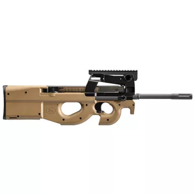 FN 3848950501 PS90 5.7x28mm 50+1 16.04″ Black Steel Barrel, Flat Dark Earth Picatinny Rail Aluminum Alloy Receiver, Bullpup w/Thumbhole Flat Dark Earth Synthetic Stock, Ambidextrous