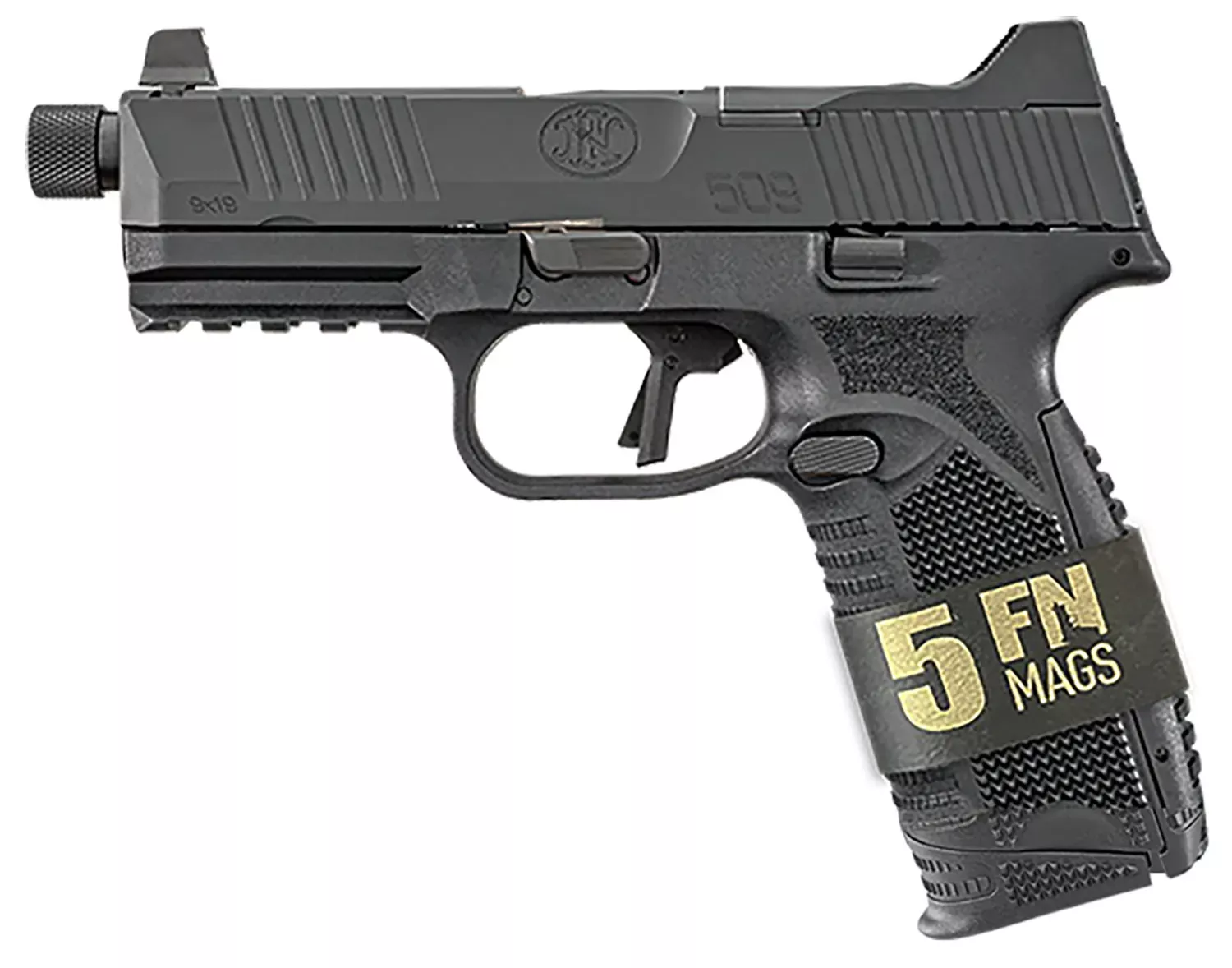 FN 509 Tactical Bundle 9mm Luger Pistol 4.50″ 10+1 66101650