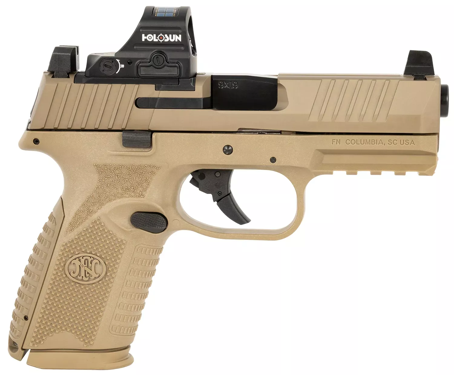 FN 509M MRD w/Optic 9mm Luger Pistol 4″ Flat Dark Earth 66101933