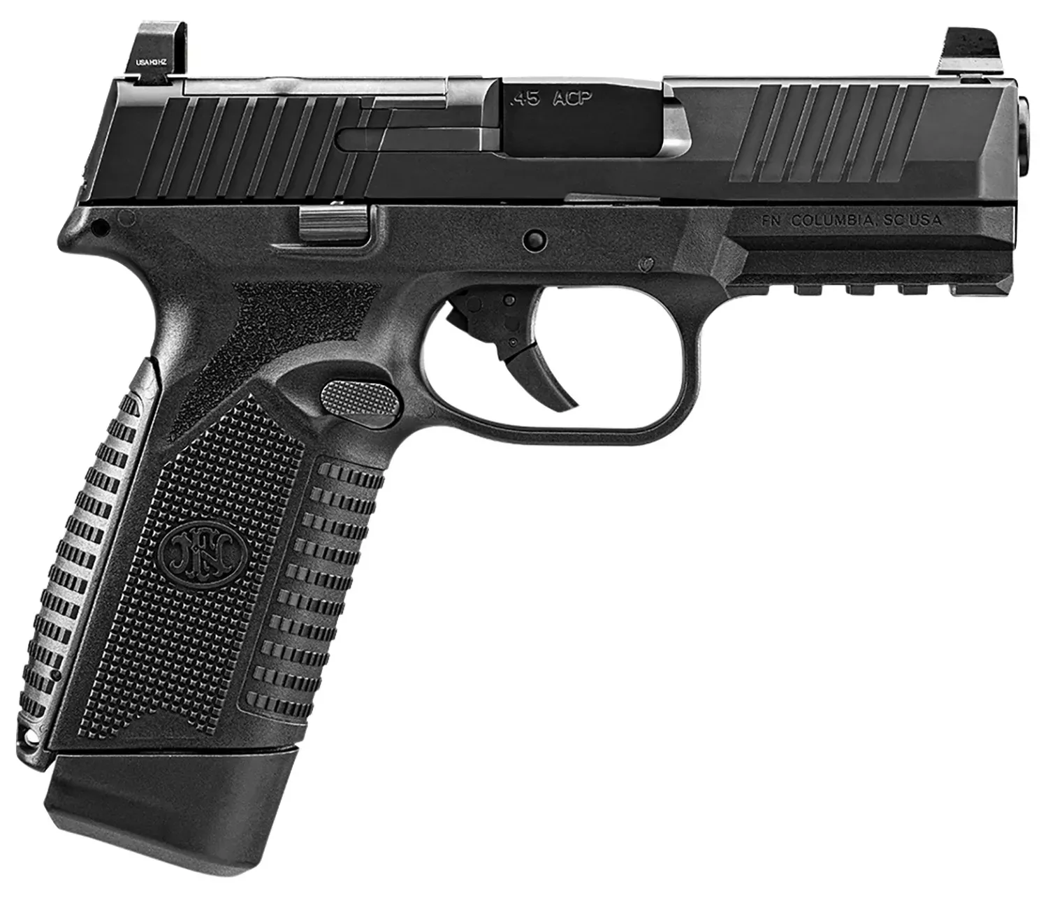 FN 545 MRD 45 ACP Pistol 4.10″ Black 66101389