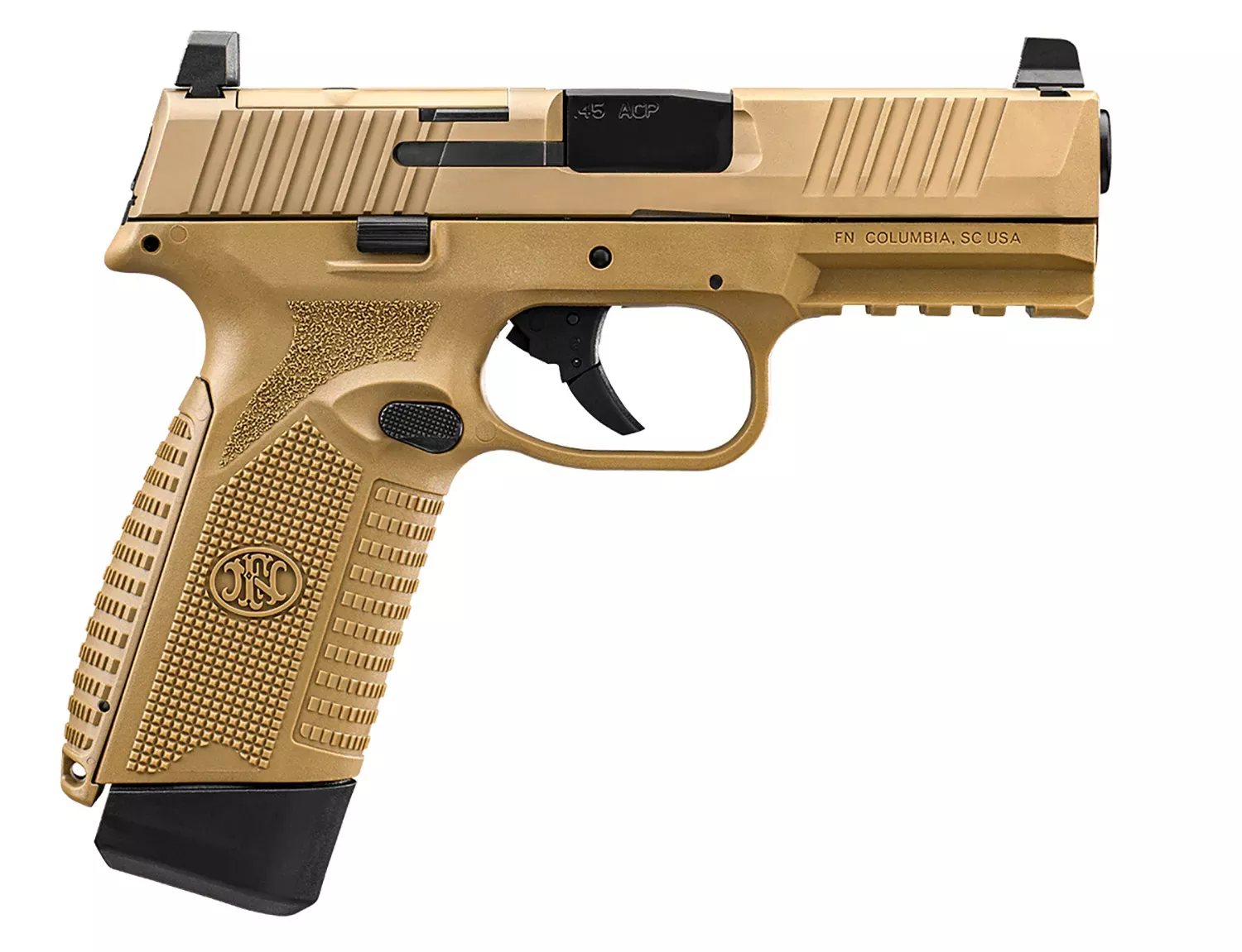 FN 545 MRD 45 ACP Pistol 4.10″ FDE 15+1 66101388
