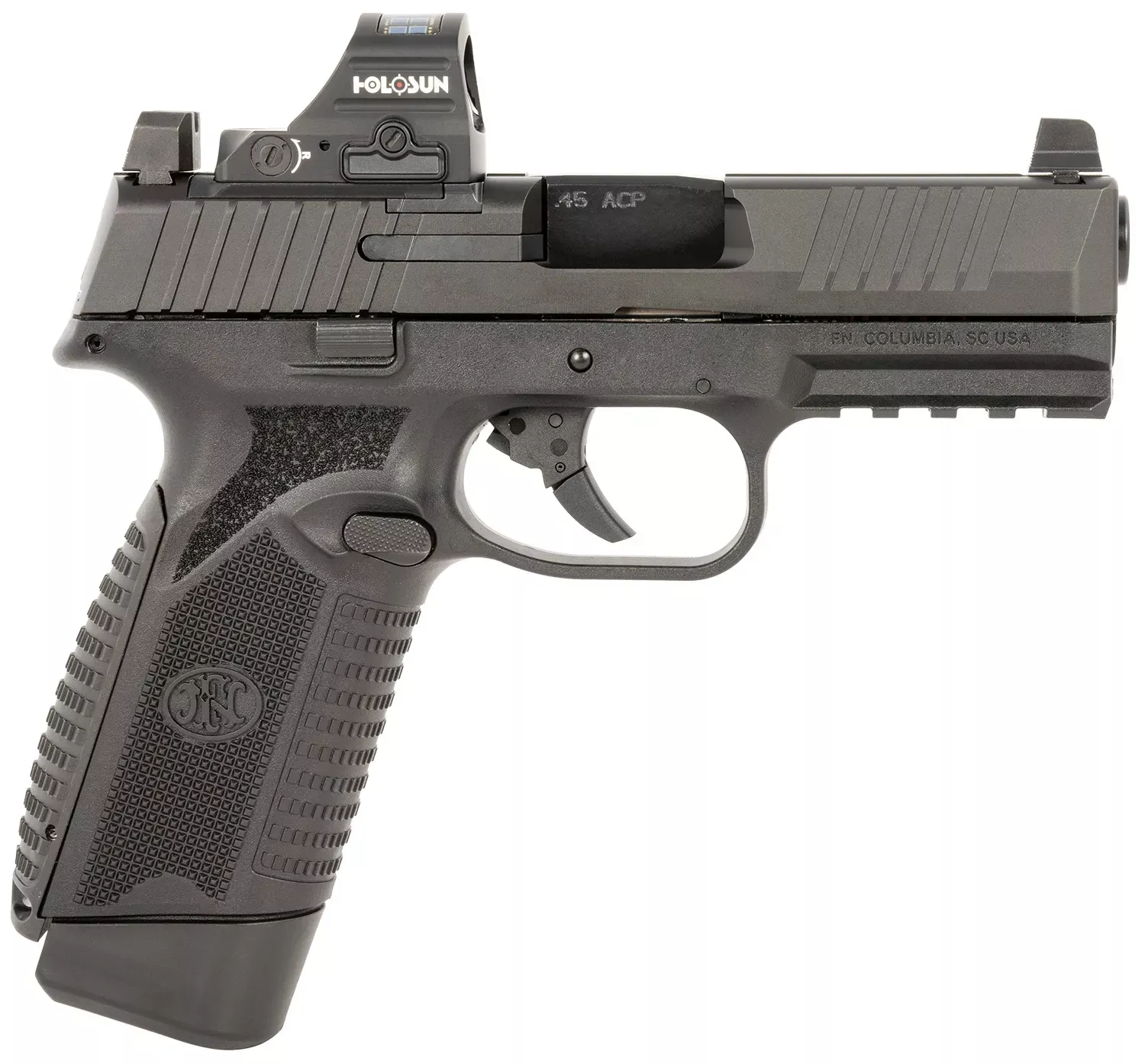 FN 545 MRD w/Optic 45 ACP Pistol 4.10″ Black 66101917