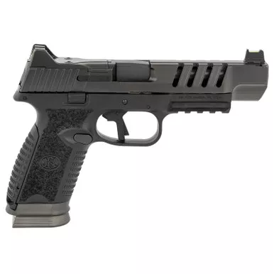 FN 66100843 509 LS Edge 9mm Luger 5" Barrel 17+1, Matte Black Polymer Frame With Mounting Rail, No Manual Safety, Optics Ready