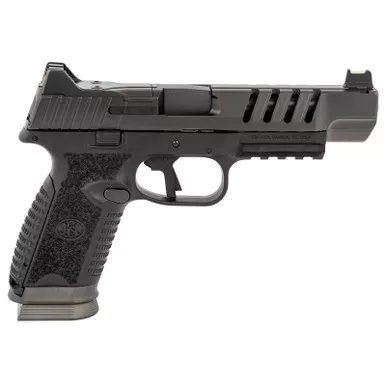 FN 66100940 509 LS Edge 9mm Luger 5″ Barrel 10+1, Matte Black Polymer Frame With Mounting Rail, No Manual Safety, Optics Ready