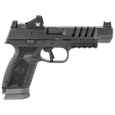 FN 66101462 509 LS Edge 9mm Luger 5″ Barrel 17+1, Matte Black Polymer Frame With Mounting Rail, No Manual Safety, Includes Vortex Viper Red Dot
