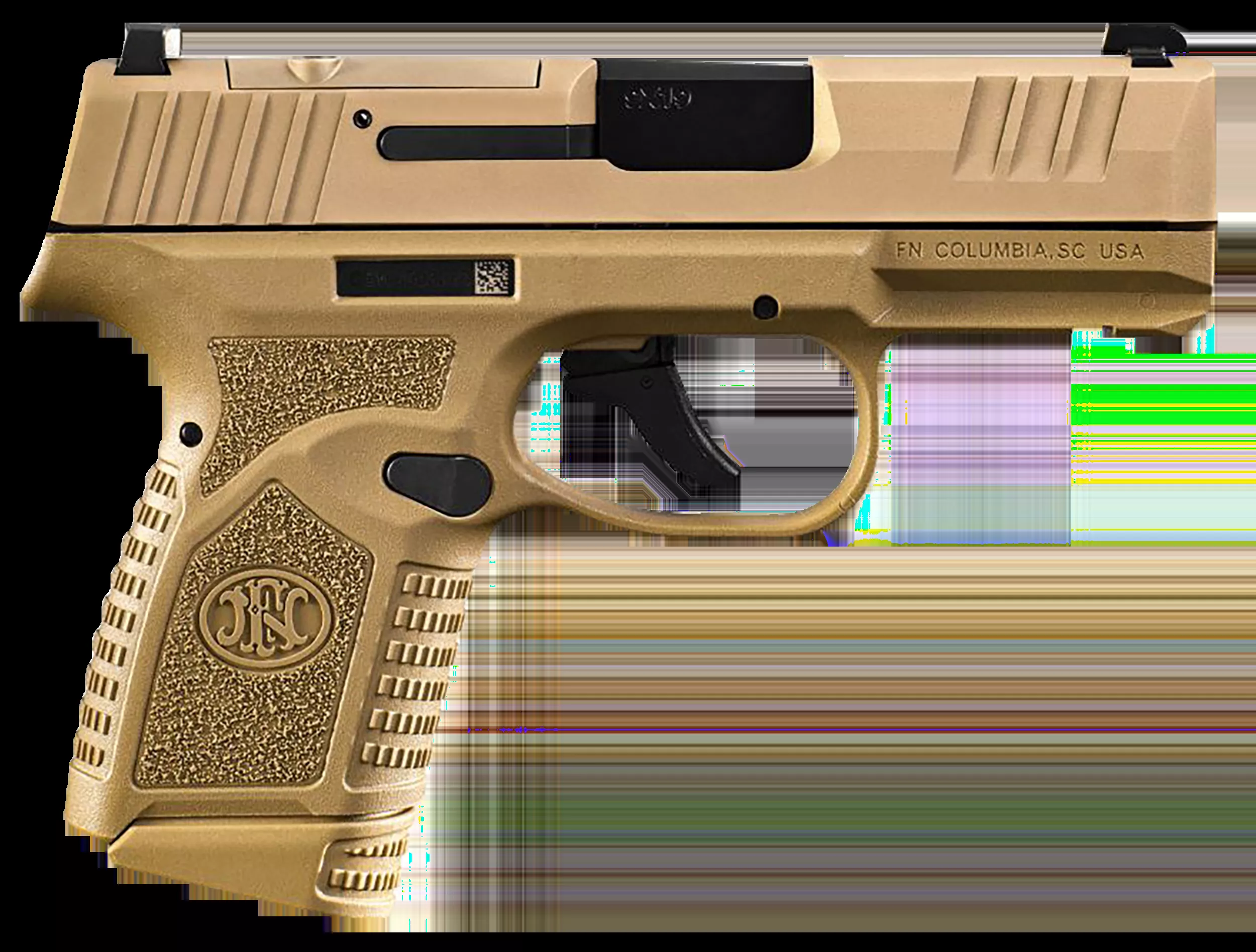 FN America Reflex MRD 9mm 2x10 FDE No Manual Safety