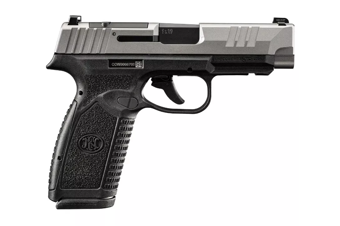 FN America Reflex XL 9mm Pistol Silver and Black 66102146