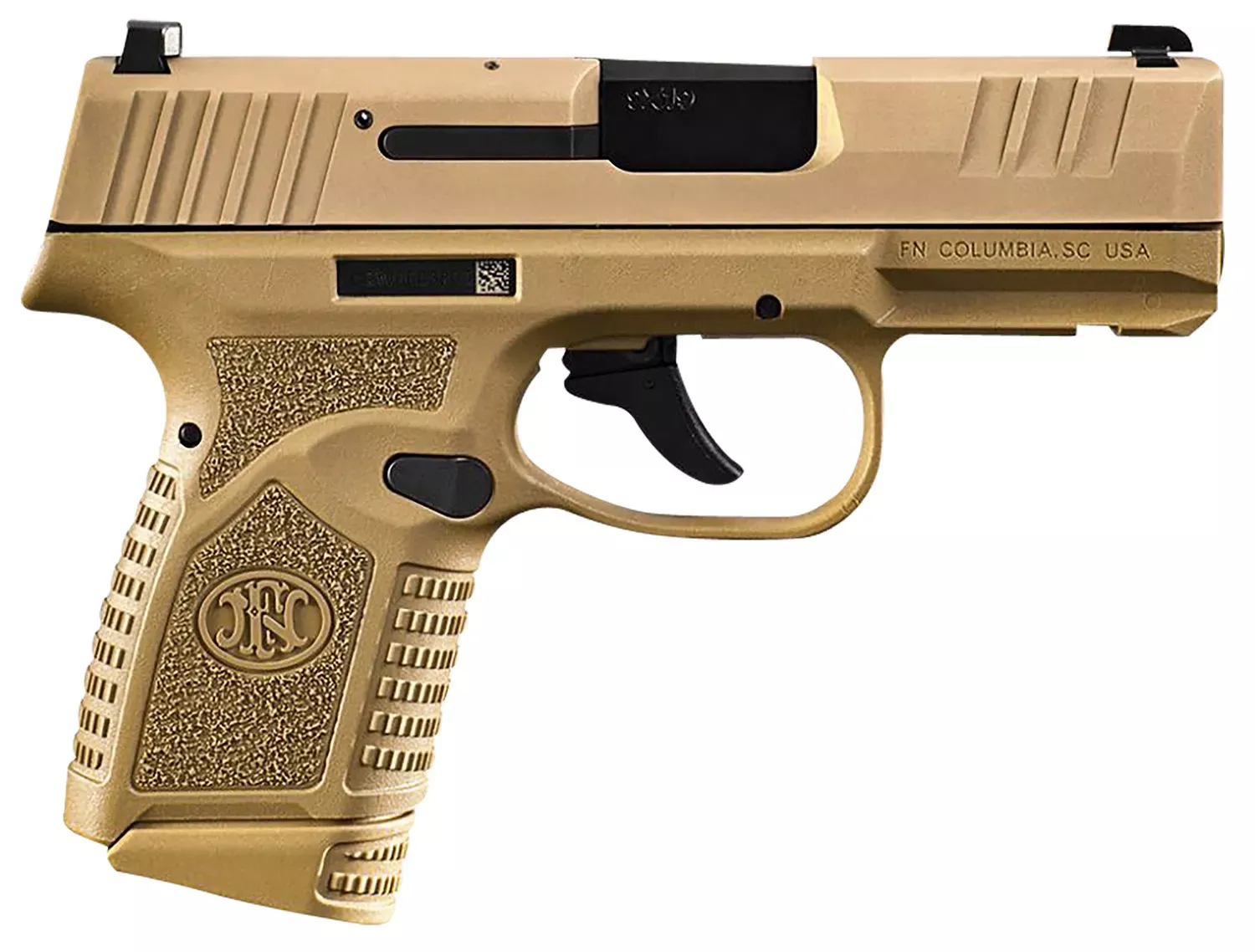 FN Reflex 9mm Luger Pistol 3.30" Flat Dark Earth 66101409