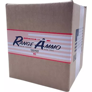 Fort Scott Munitions 556-055-SCVFNRA Range Ammo 5.56NATO 80gr Solid Copper Flat Nose 500rds