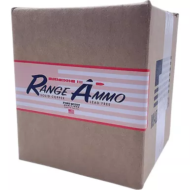 Fort Scott Munitions 9MM-115-SCVFNRA Range Ammo 9mm 115gr Solid Copper Flat Nose 500rds