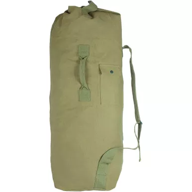 FOX OUTDOOR GI Style 2 Strap Olive Drab Duffle Bag (40-35 OD)
