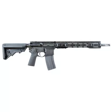 Franklin Armory 0010055BLK M4-HTF R3 XTD 350 Legend 16″ 10+1 Black Hard Coat Anodized Black Adjustable B5 Bravo Stock Black B5 Grip Right Hand