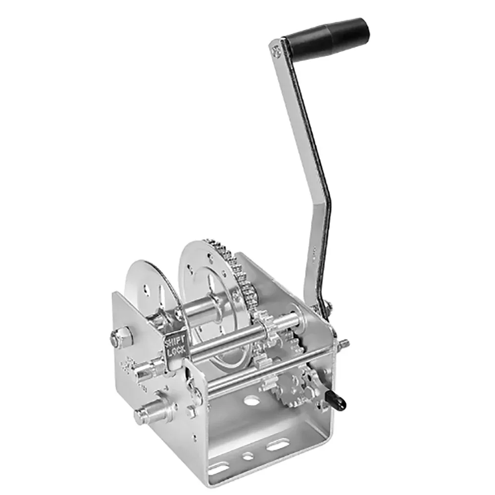 Fulton 2600lb 2-Speed Winch – Strap Not Included