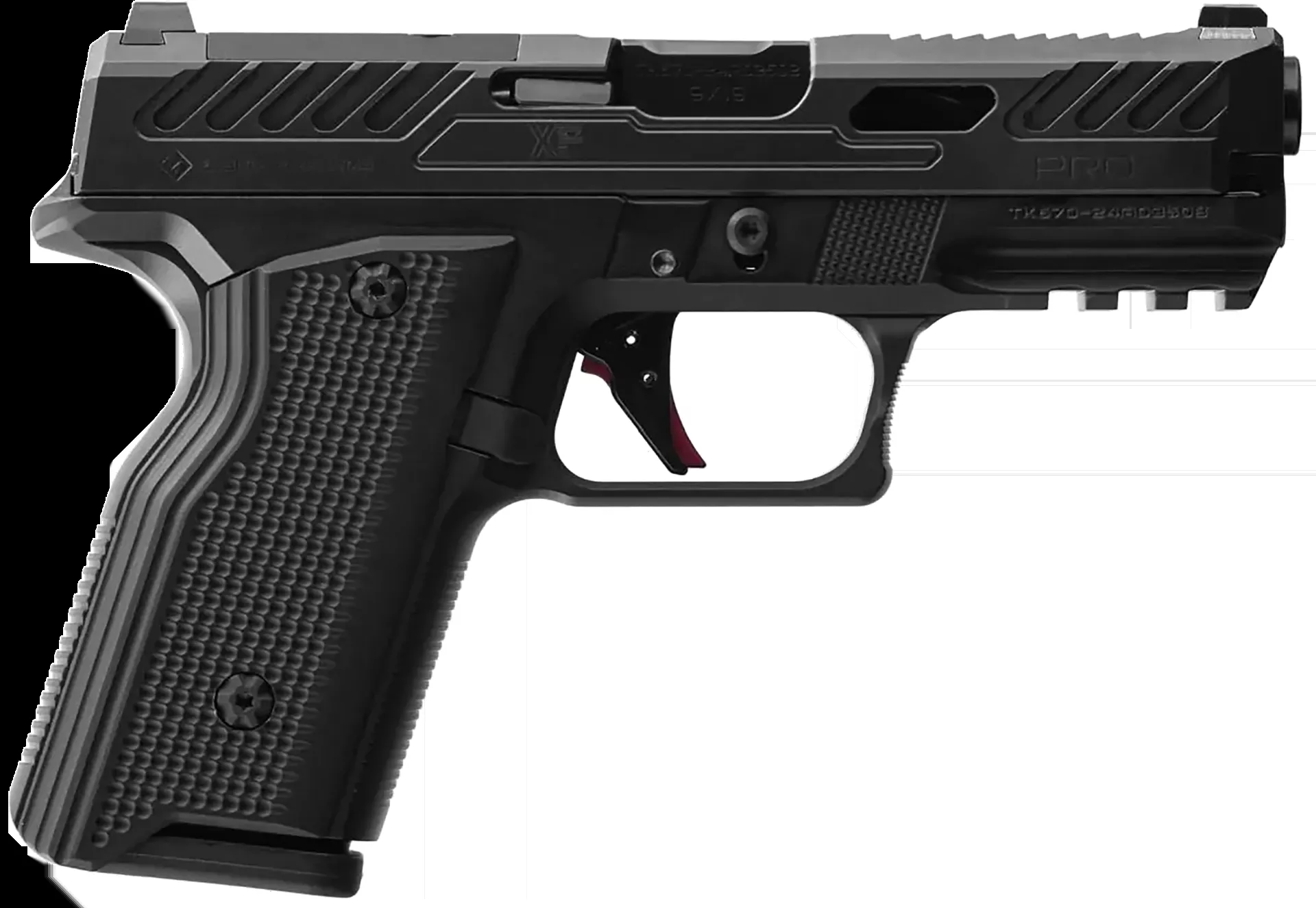 Fusion Firearms XF Pro 9mm Luger pistol 15+1 4" Black XF9BLK