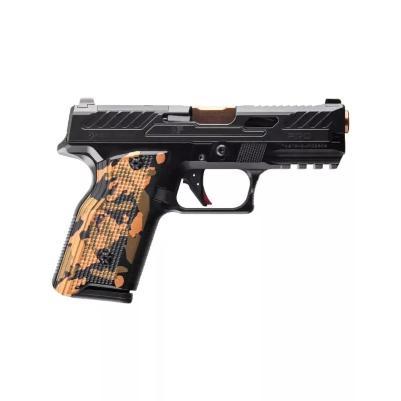 Fusion Firearms XF Pro 9MM Pistol 4″ Bronze & Black XF9BR