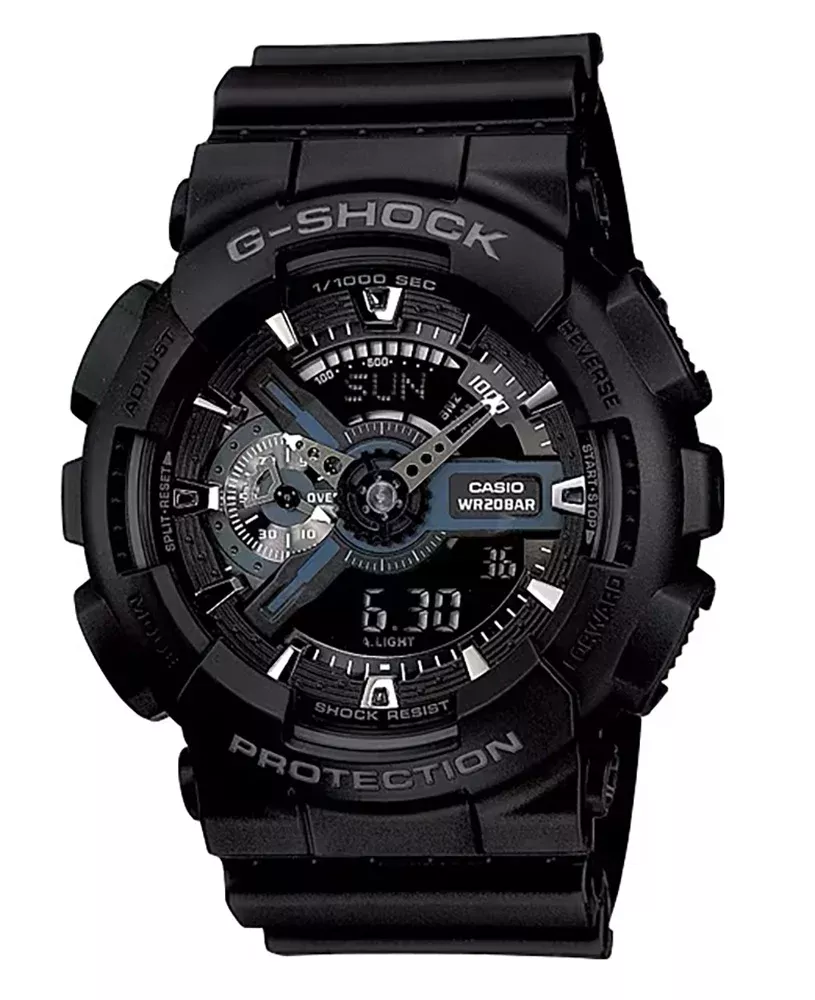 G-shock/vlc Distribution G-shock, Gshock Ga1101bcr Tactical Analog-dgtlBlk