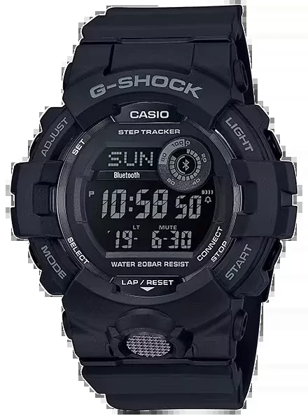G-shock/vlc Distribution G-shock, Gshock Gbd8001bTactical Move Power TrnrBlk
