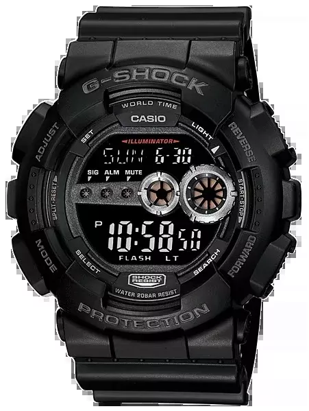 G-shock/vlc Distribution G-shock, Gshock Gd1001b Tactical DigitalLed Blk