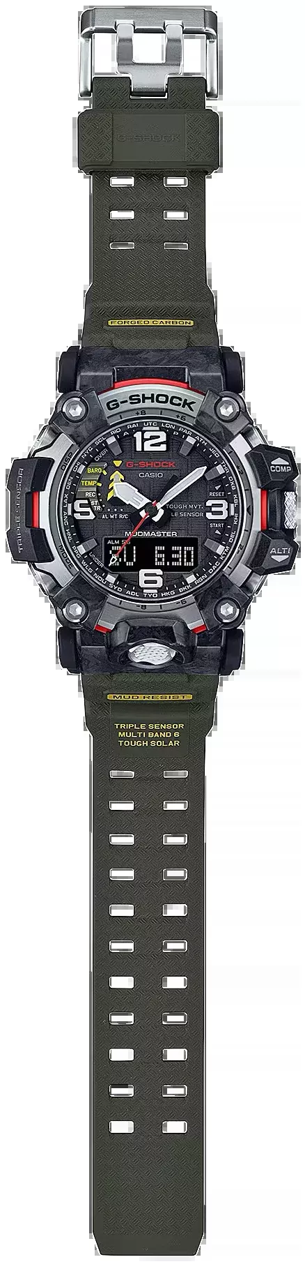 G-shock/vlc Distribution G-shock, Gshock Gwg20001a3Tactical Mudmaster SolarGrn