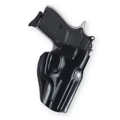 Galco SG164B Stinger Belt Holster for Smith & Wesson J Frame (3" BBL), Black, Right Hand