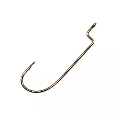 GAMAKATSU 25-Pack Offset Shank Worm Hook