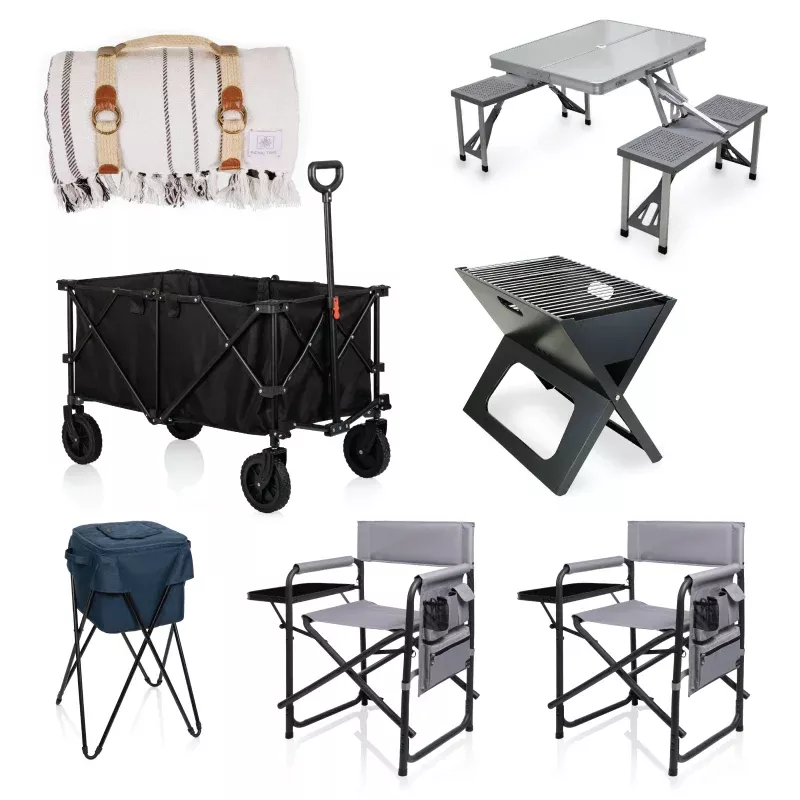 Game Day Combo with Portable And Portable Table
