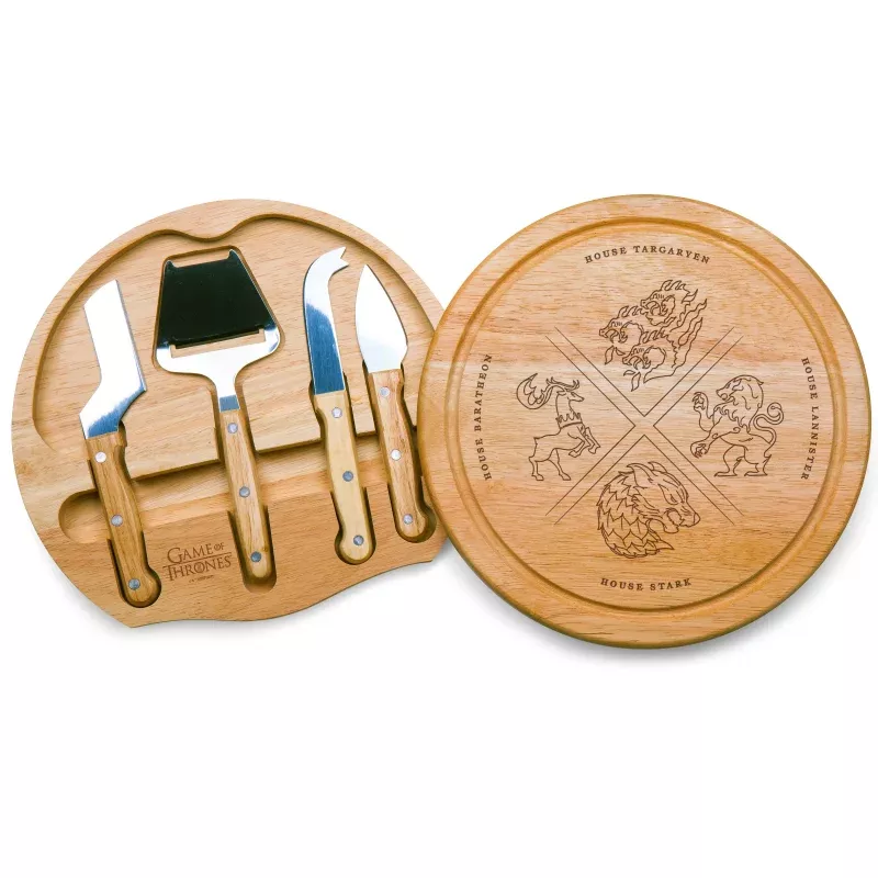 Game of Thrones 4 Houses – Circo Cheese Cutting Board & Tools Set
