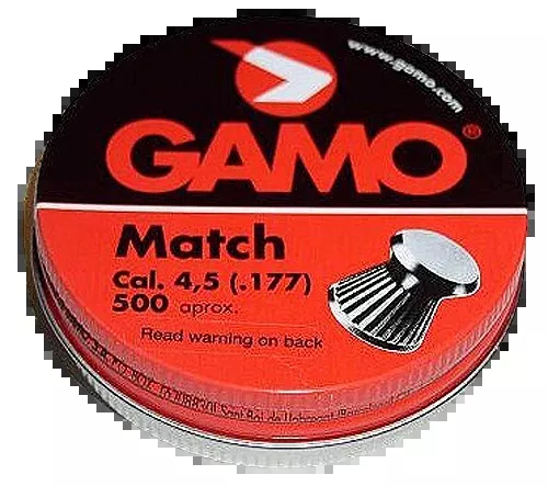 Gamo Match, Gamo 6320034bl54Pellet Fn 500ct177