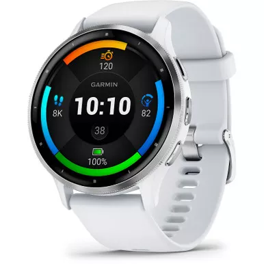 GARMIN Venu 3 Whitestone 45mm GPS Smartwatch (010-02784-00)
