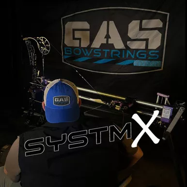 GAS Bowstrings SystmX Complete String and Cable Set Mathews Phase 4 33, Black