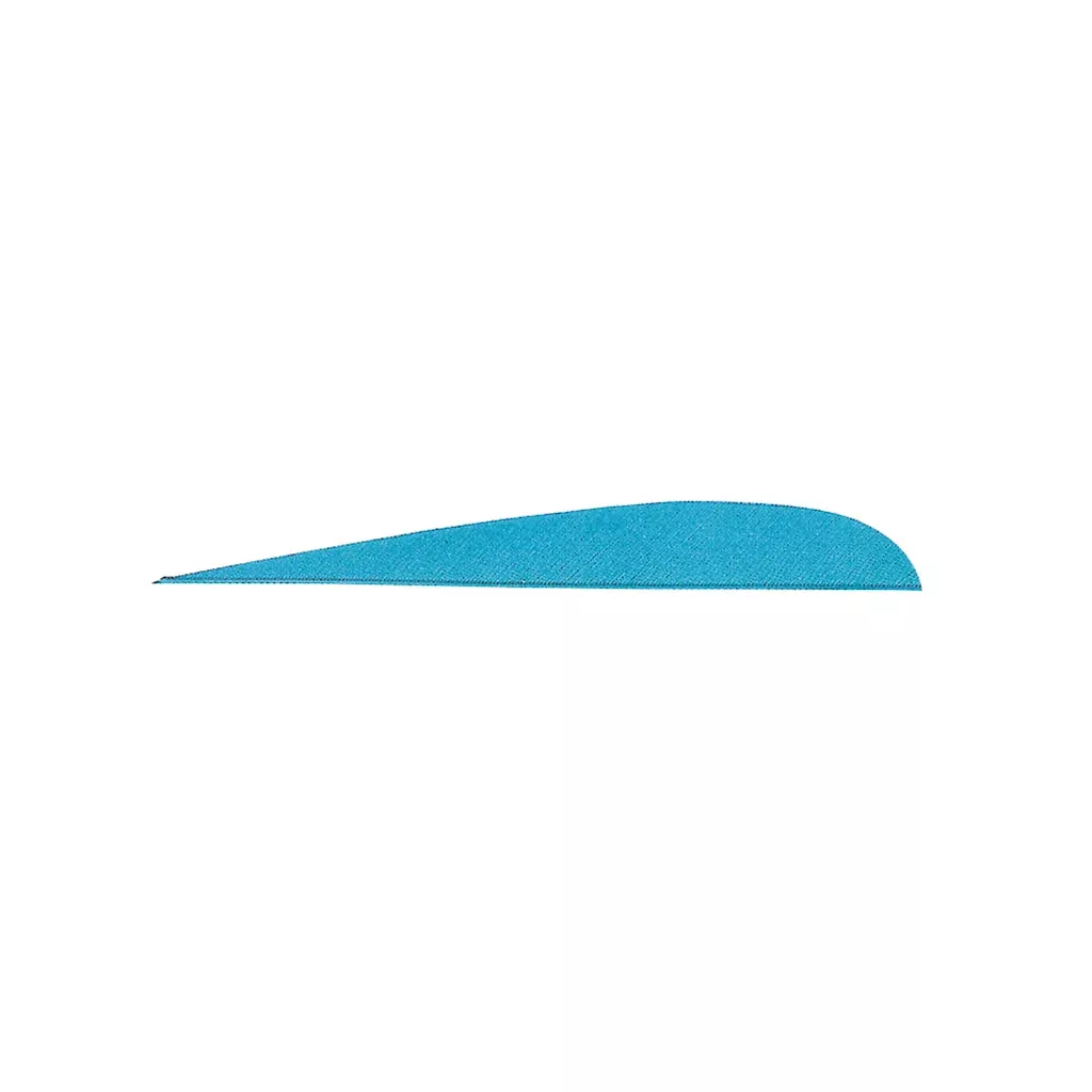 Gateway Parabolic Feathers Sky Blue 4 In. Rw 100 Pk.