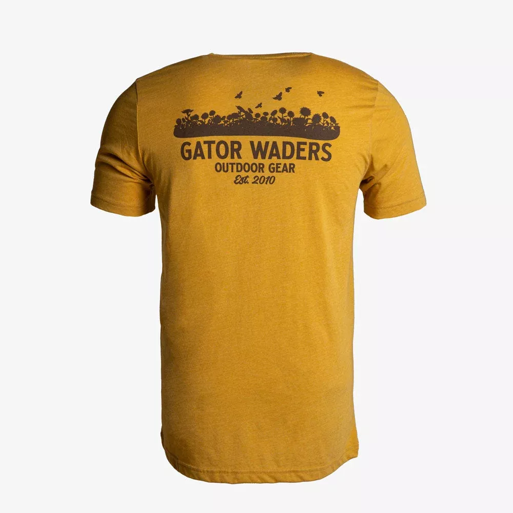 Gator Wader Dove Graphic Tee | Mustard Heather