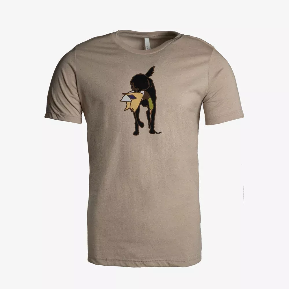 Gator Wader Duck Dog Graphic Tee | Heather Tan