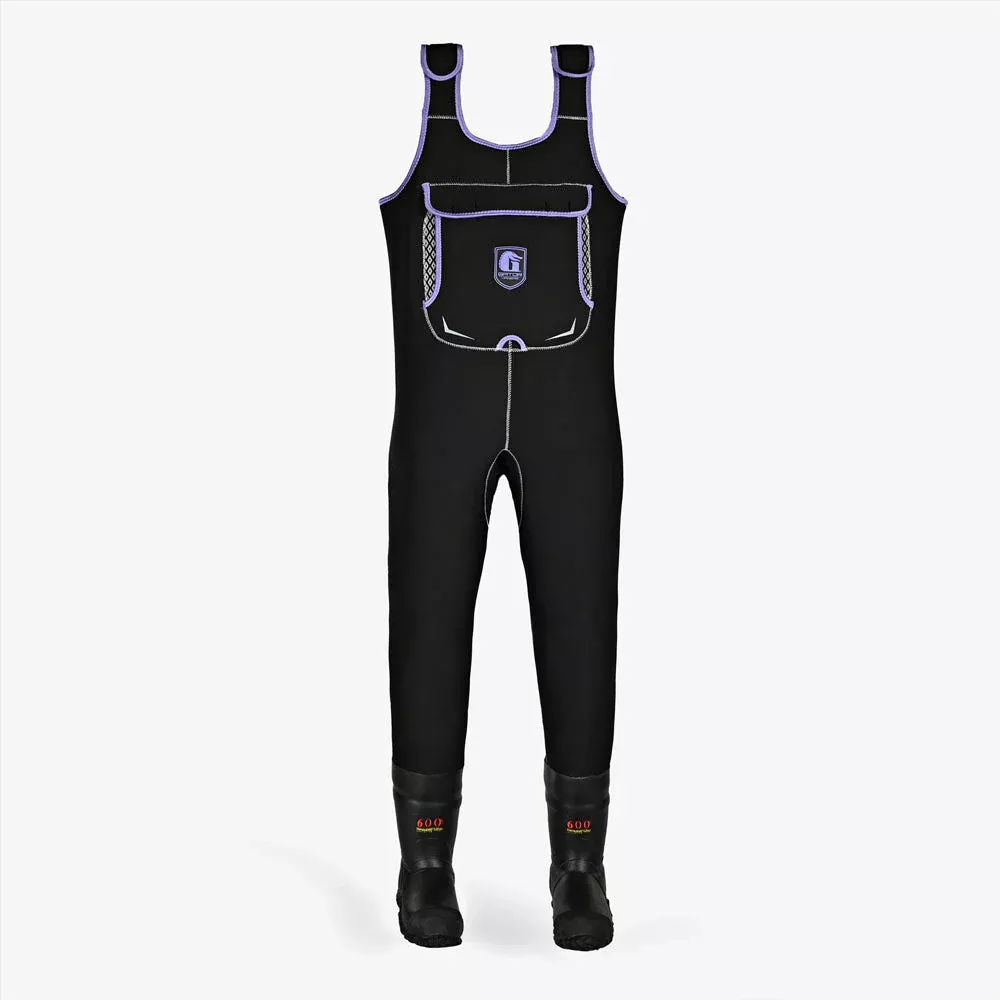 Gator Wader Retro Waders | Womens – Black/Purple