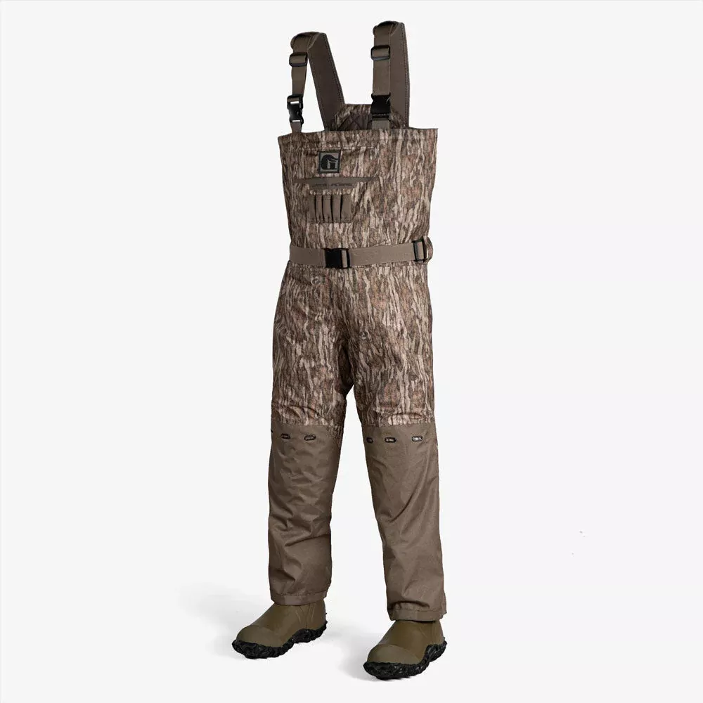 Gator Waders Shield Insulated Waders | Youth - Mossy Oak Bottomland