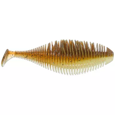 Geecrack Bellows Gill Creature Bait 4.2" 3 Pack Golden Flash Gill