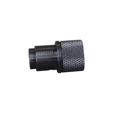 Gemtech 12206 M&P22/Walther P22/Colt 1911 Adapter, M8x.75 to 1/2-28