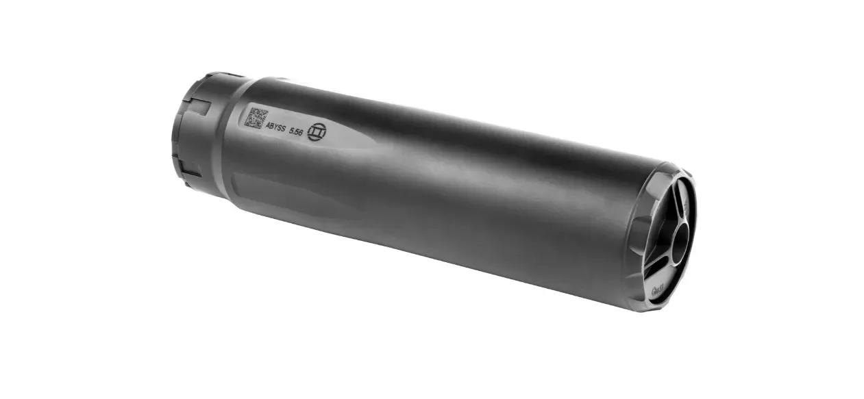 Gemtech Abyss 223 Rem/5.56 NATO Suppressor 1.64" Black 14372