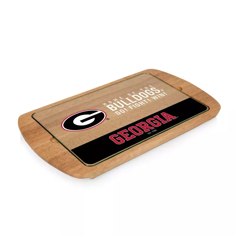 Georgia Bulldogs – Billboard Glass Top Serving Tray