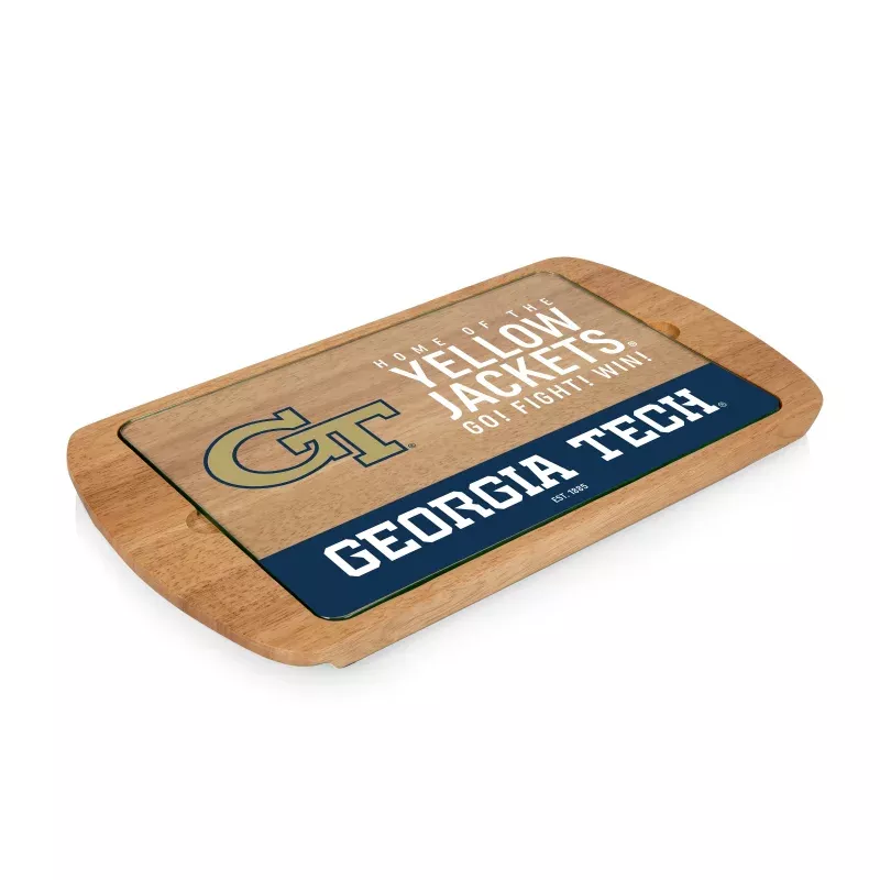 Georgia Tech Yellow Jackets – Billboard Glass Top Serving Tray