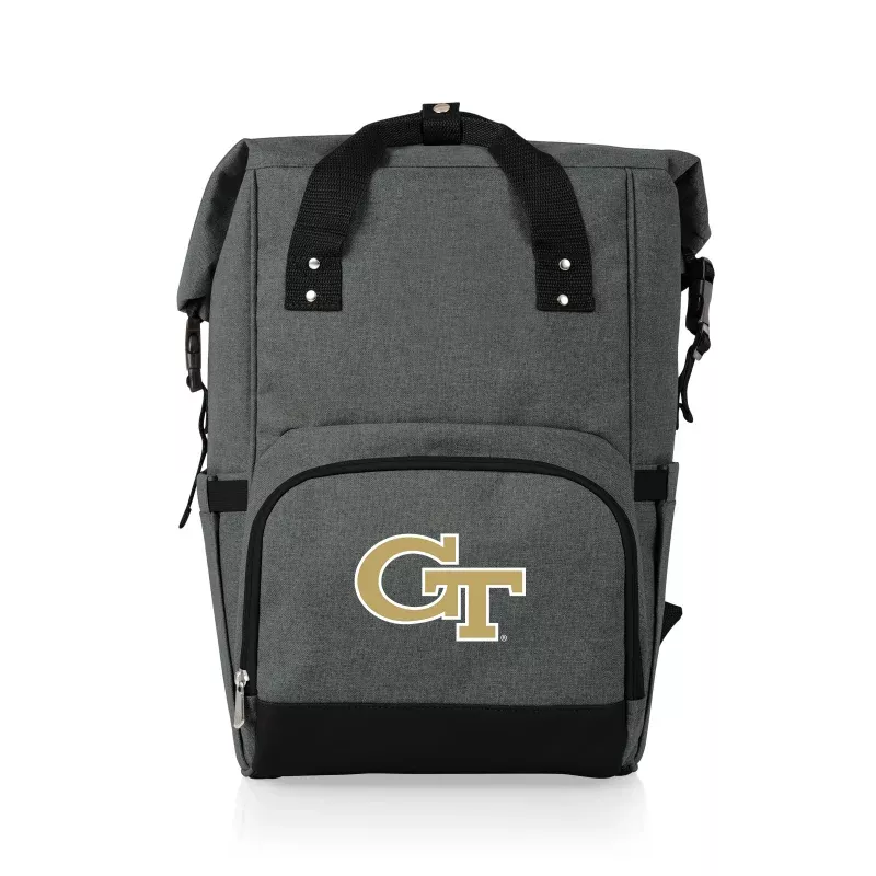 Georgia Tech Yellow Jackets – On The Go Roll-Top Backpack Cooler