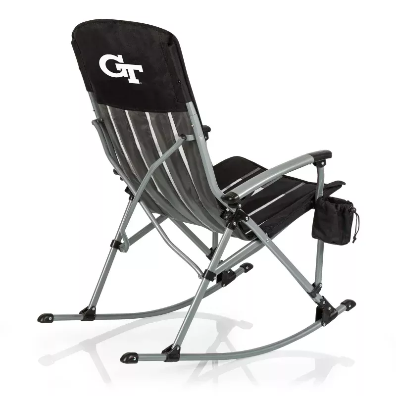 Georgia Tech Yellow Jackets – Outdoor Rocking Camp Chair